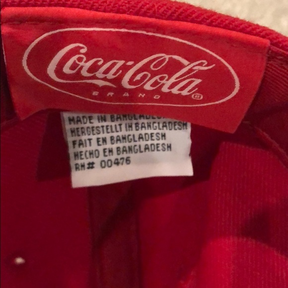 Coca Cola Hat - Pewter-style patch - Picture 4 of 6